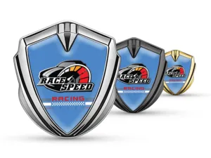 Badge Autoadesivo Finitura Lega Inox